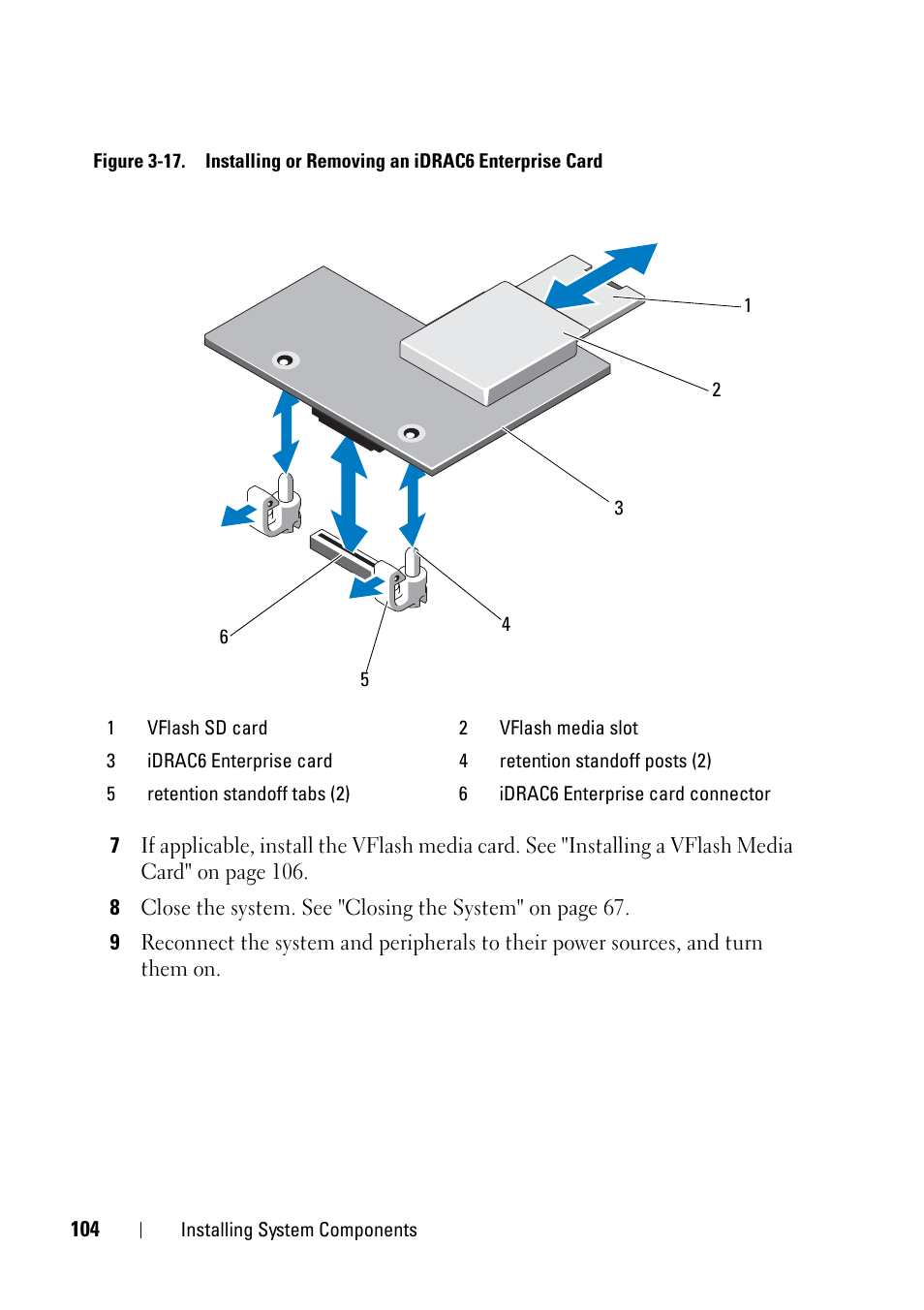 Figure 3-17, Into place. see figure 3-17 | Dell PowerVault NX3100 User Manual | Page 104 / 164