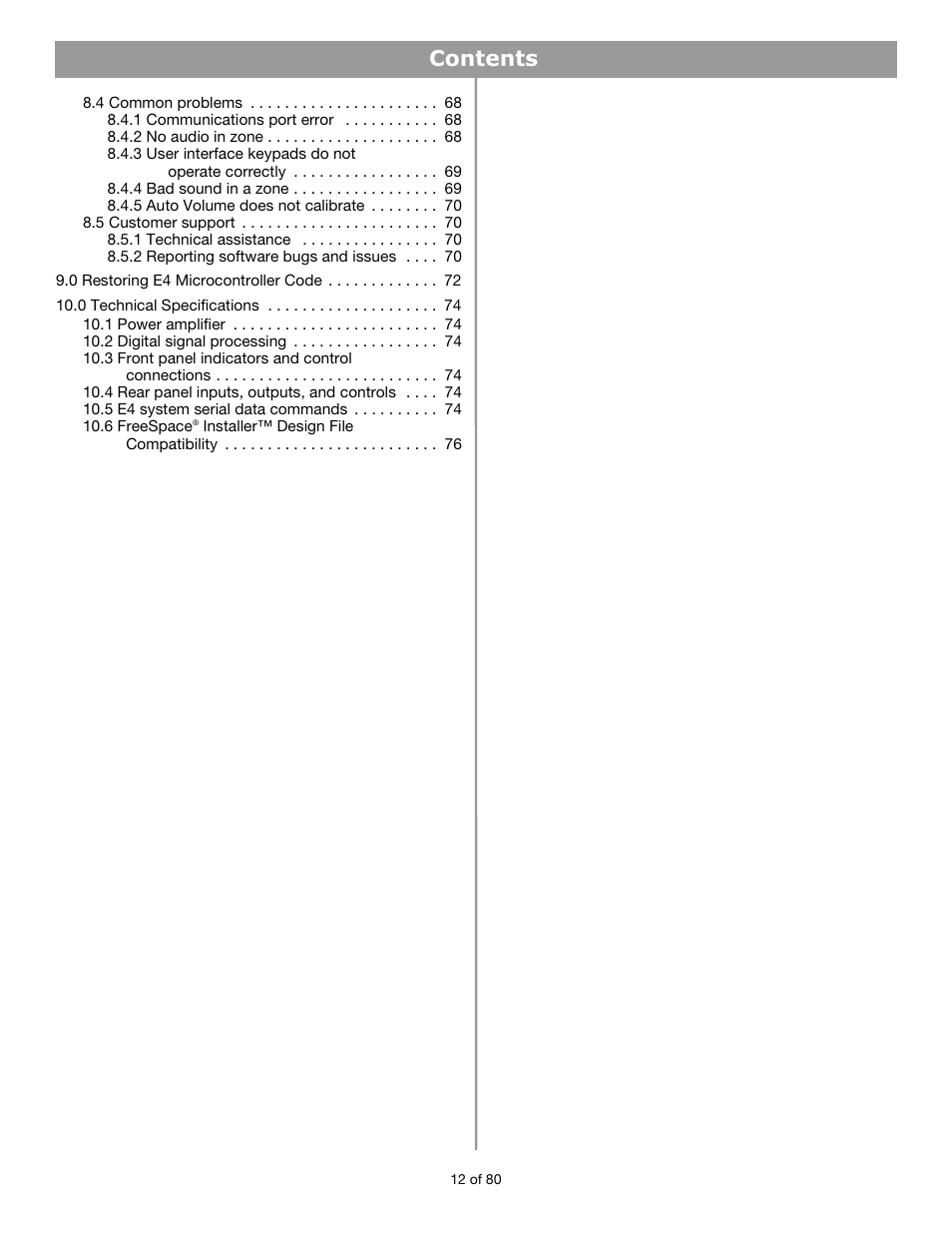 Bose FREESPACE E4 User Manual | Page 4 / 18