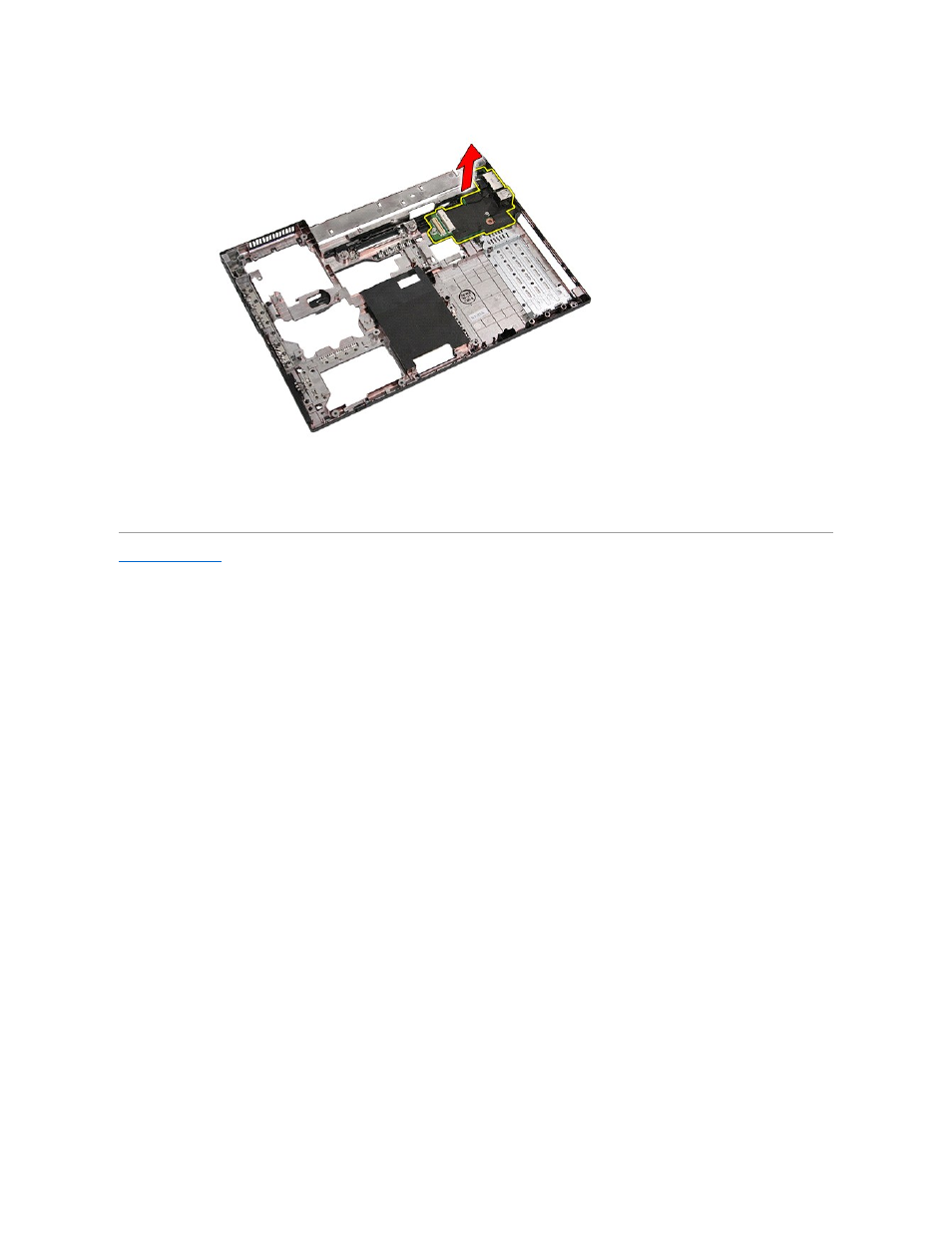 Replacing the modem daughter card | Dell Latitude E5410 (Mid 2010) User Manual | Page 52 / 81