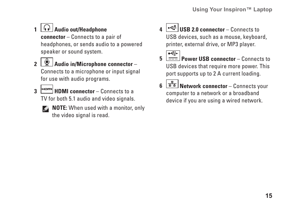 Dell Inspiron Mini 10 (1010, Early 2009) User Manual | Page 17 / 68