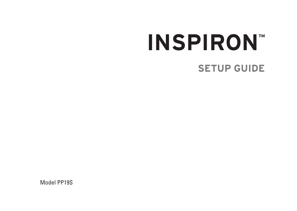 Inspiron | Dell Inspiron Mini 10 (1010, Early 2009) User Manual | Page 3 / 68