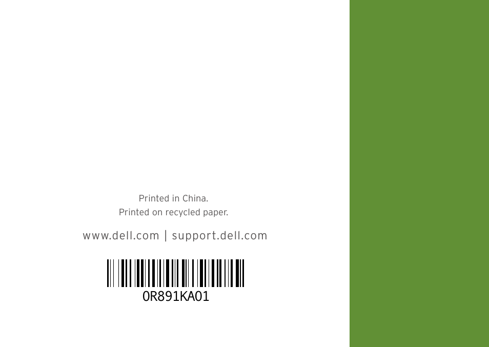 Dell Inspiron Mini 10 (1010, Early 2009) User Manual | Page 68 / 68