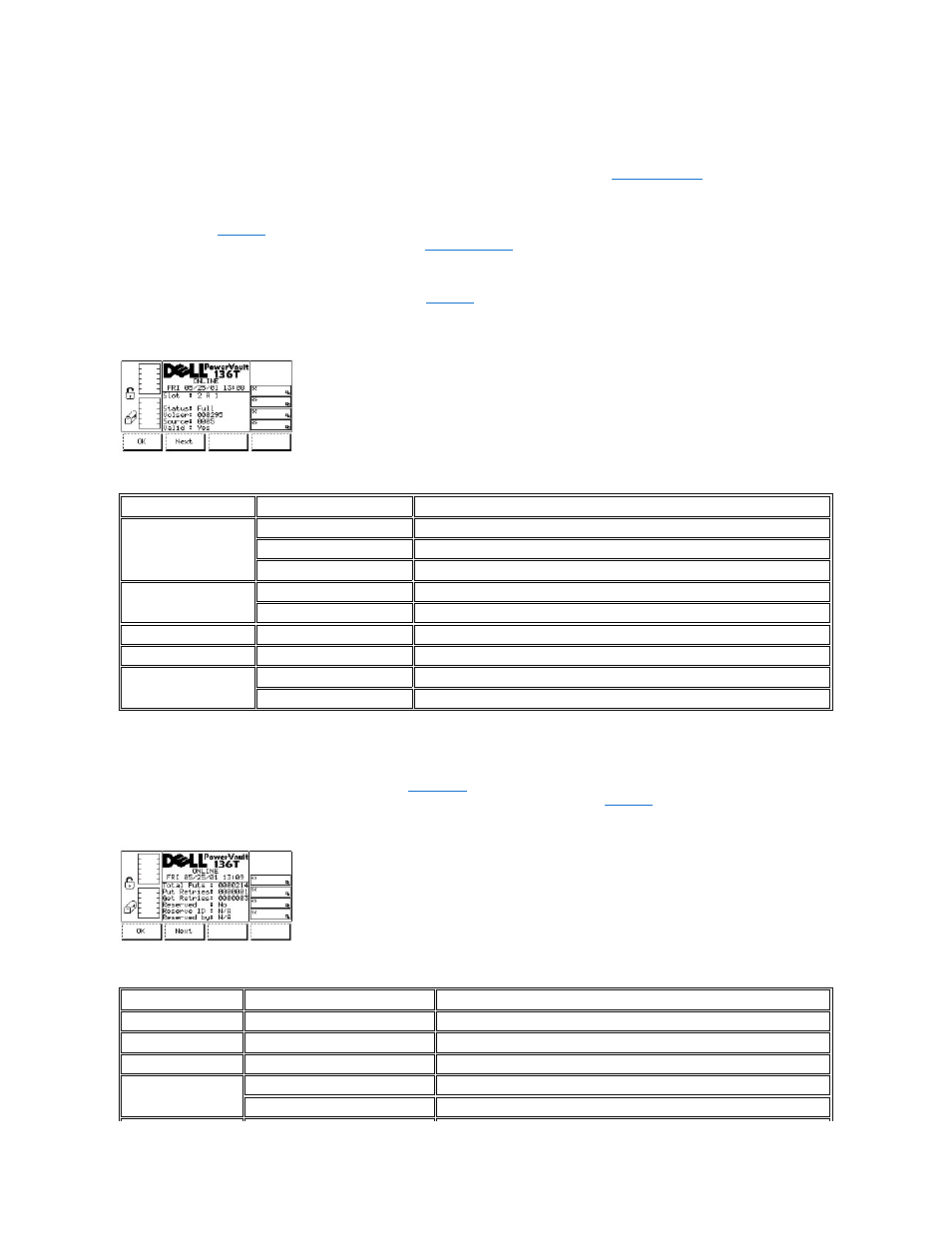 Slot status dialog | Dell PowerVault 136T LTO/SDLT (Tape Library) User Manual | Page 34 / 108