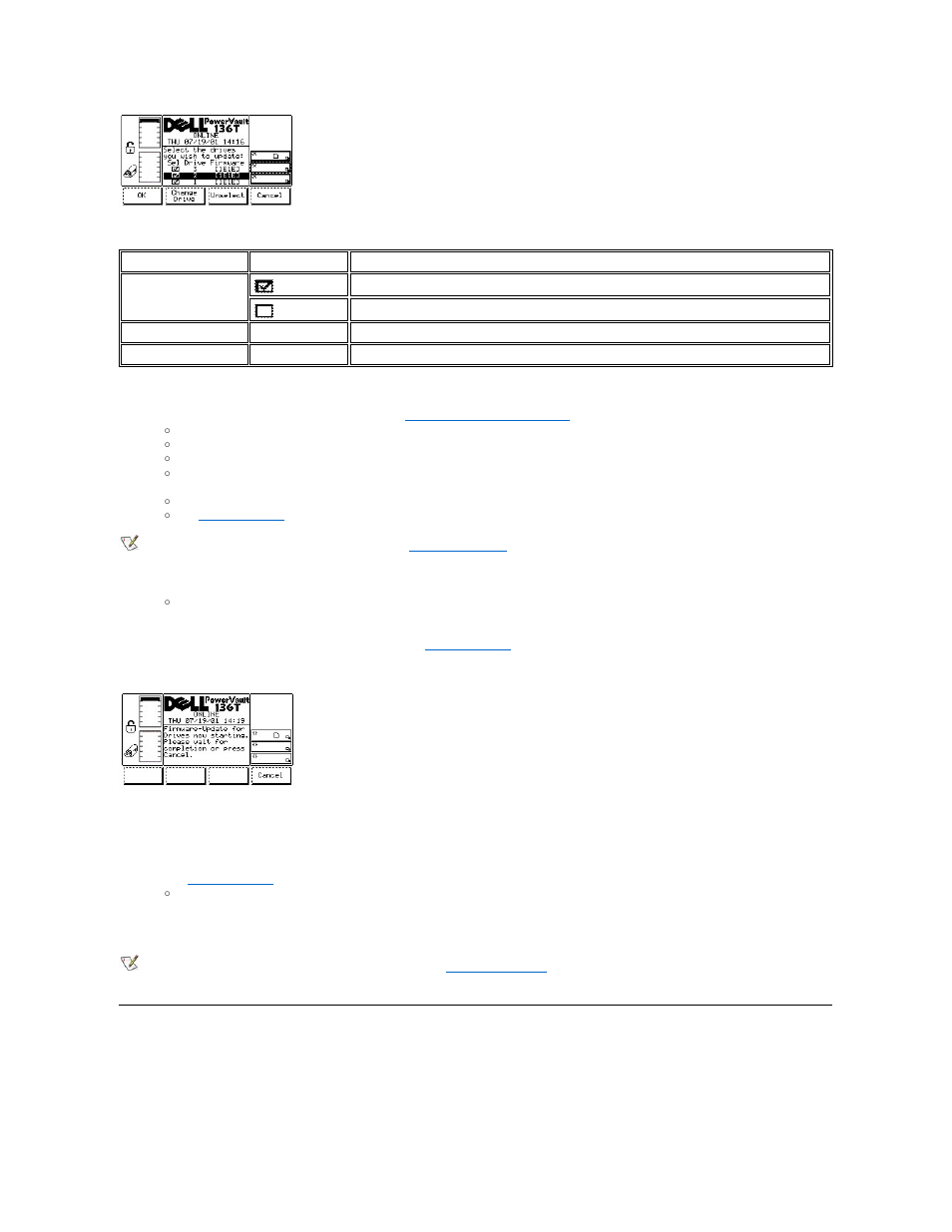 Setup menu selection | Dell PowerVault 136T LTO/SDLT (Tape Library) User Manual | Page 50 / 108
