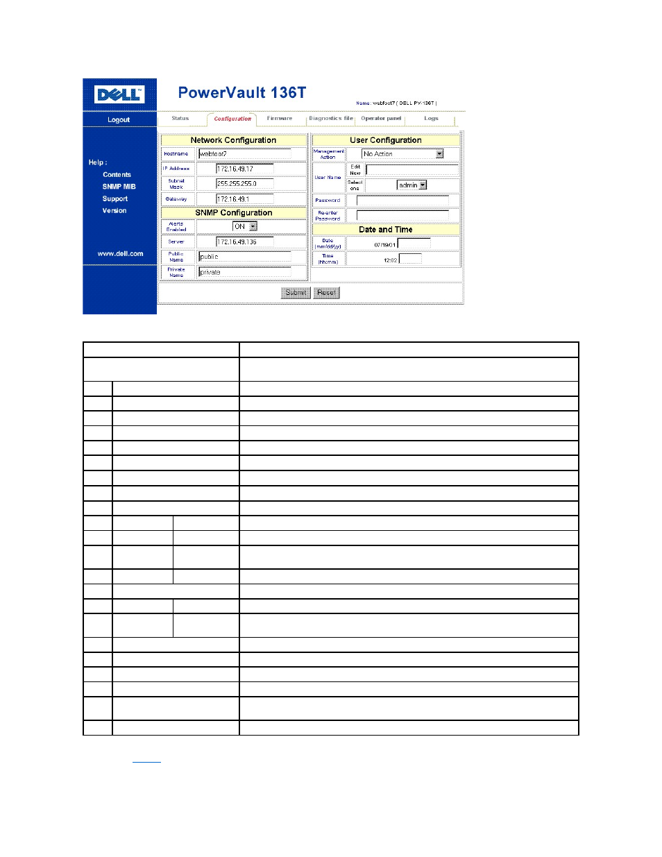 Dell PowerVault 136T LTO/SDLT (Tape Library) User Manual | Page 91 / 108