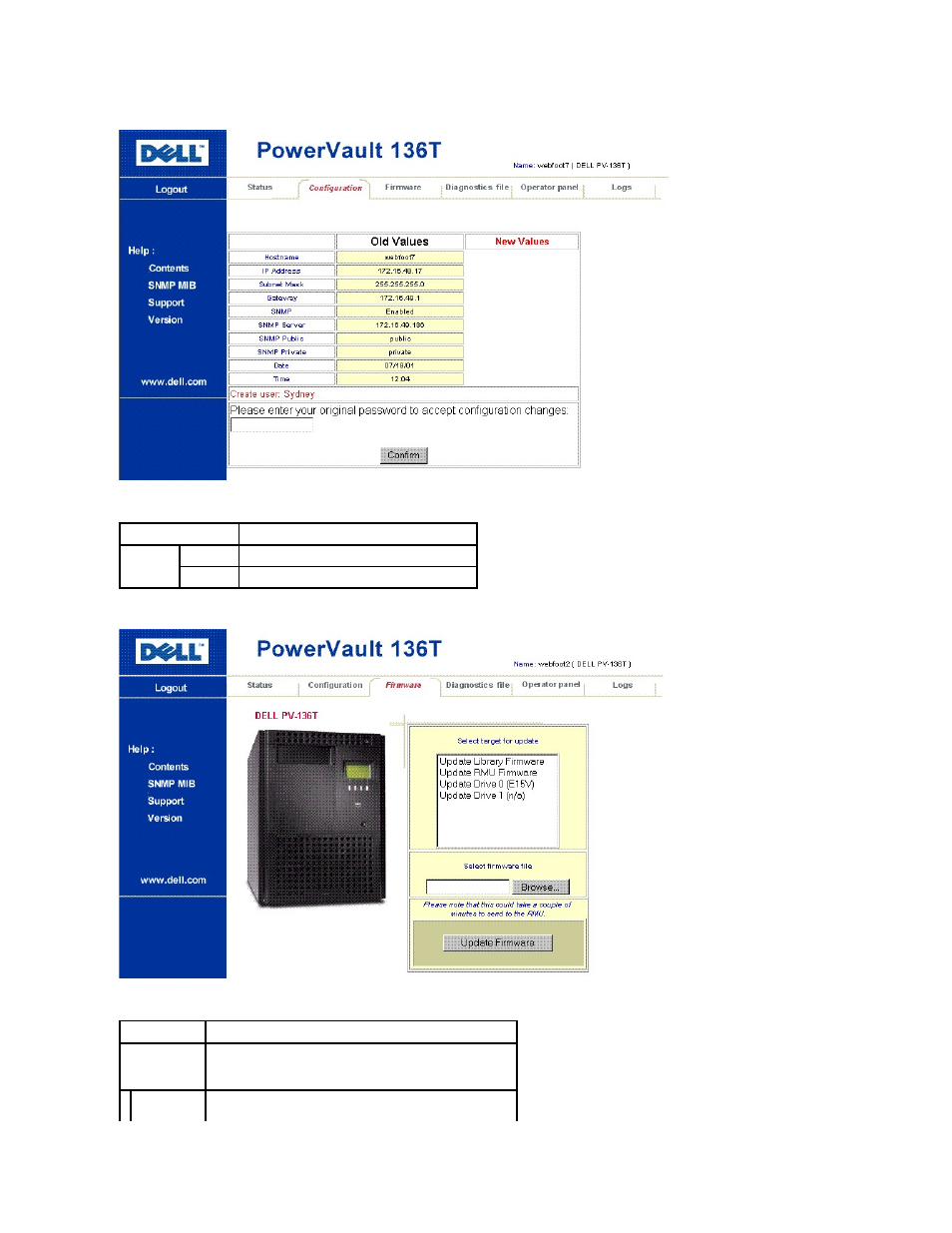 Dell PowerVault 136T LTO/SDLT (Tape Library) User Manual | Page 92 / 108