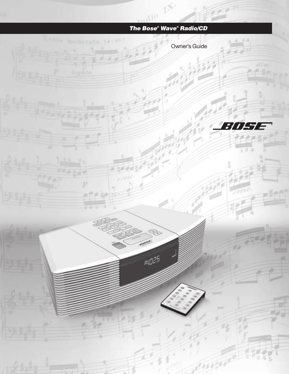 Bose Wave Radio User Manual | 30 pages