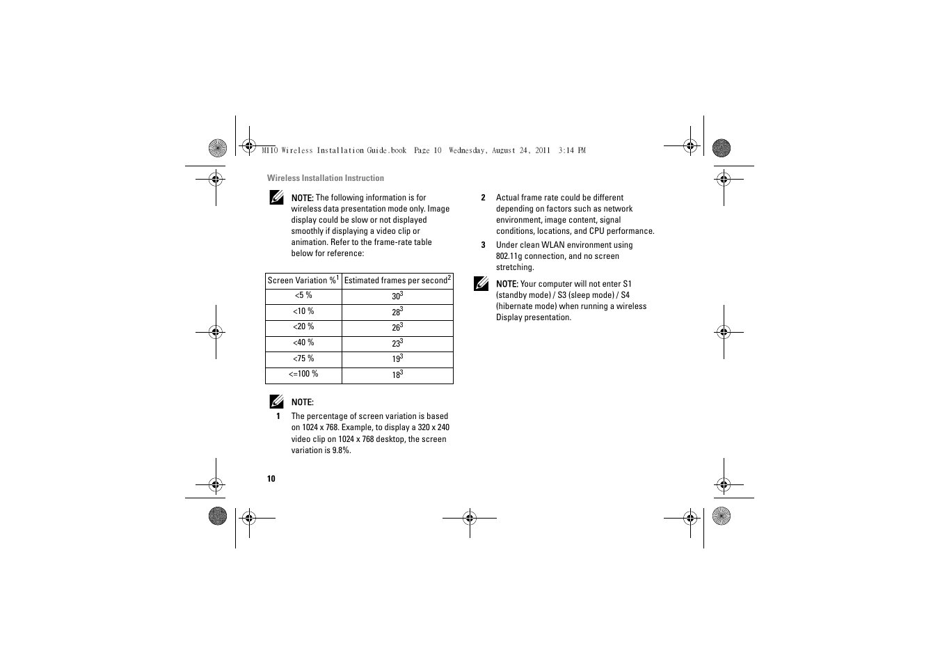 Dell M110 Projector User Manual | Page 10 / 14