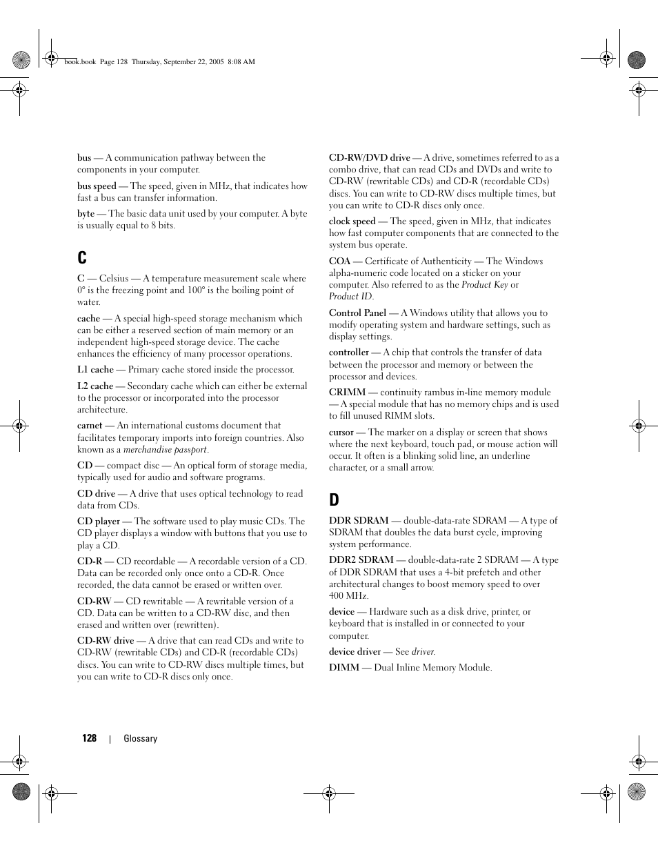 Dell Inspiron B130 User Manual | Page 128 / 142