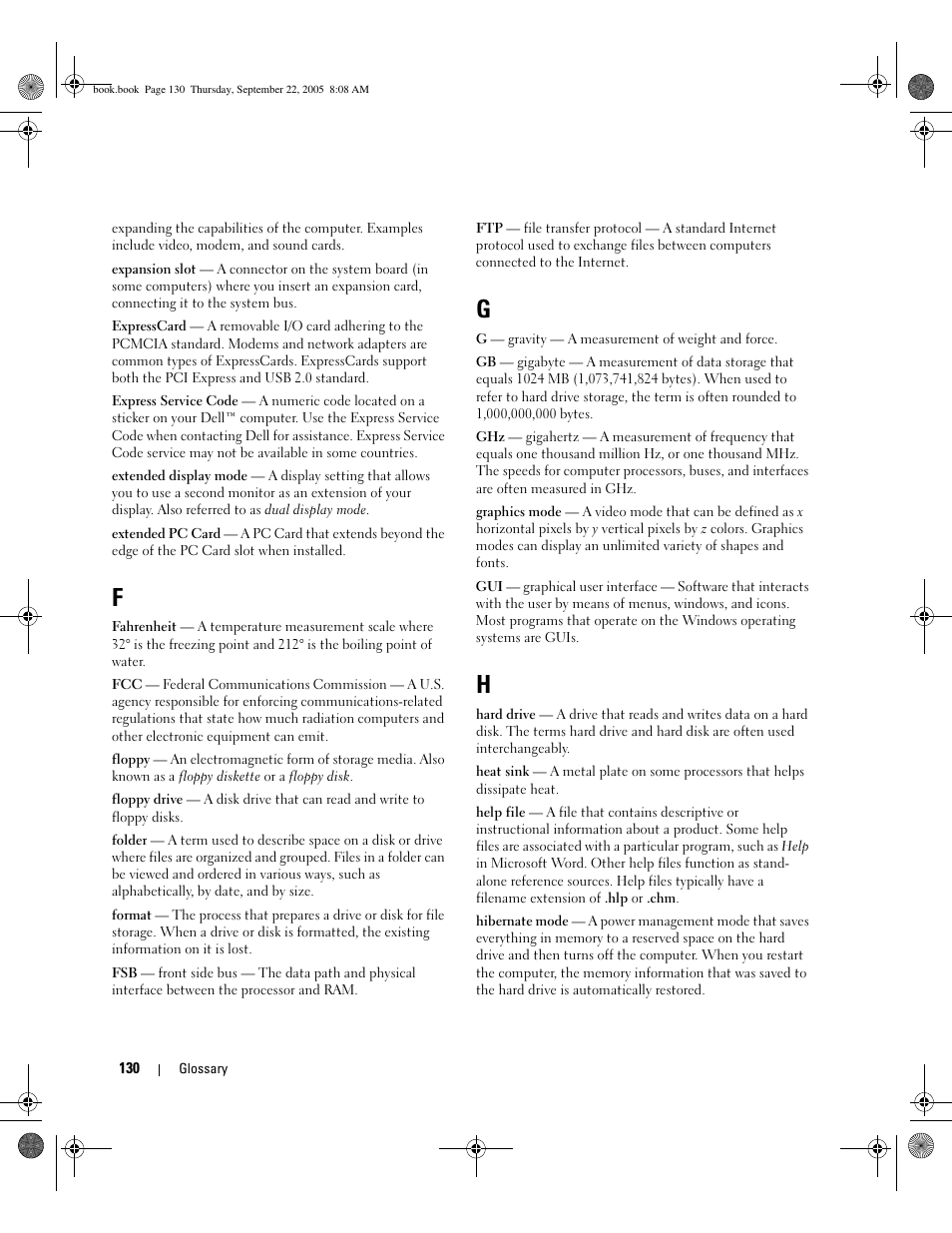 Dell Inspiron B130 User Manual | Page 130 / 142