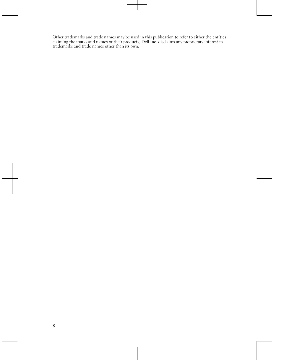 Dell Vostro 360 (Late 2011) User Manual | Page 8 / 8