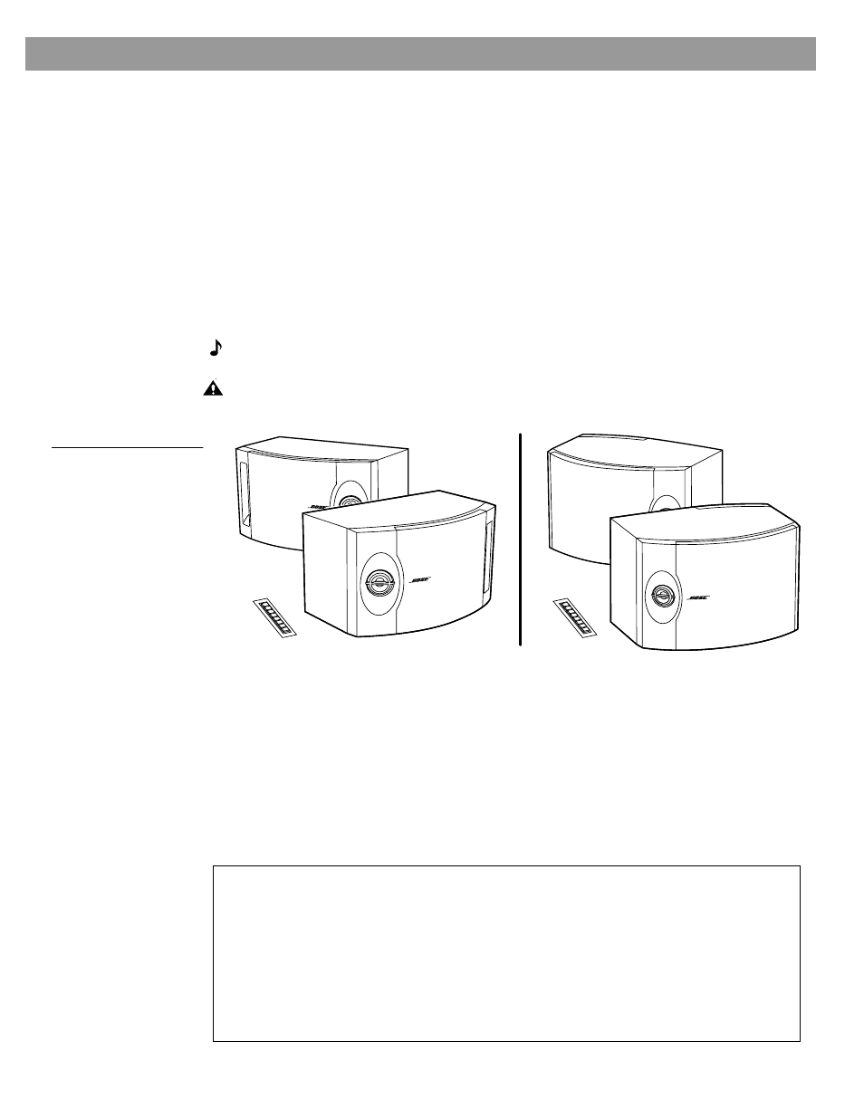 Before you begin, Unpack the carton, Figure 1 | What comes in the carton, Setting up before you begin, For your records | Bose 201 User Manual | Page 3 / 12