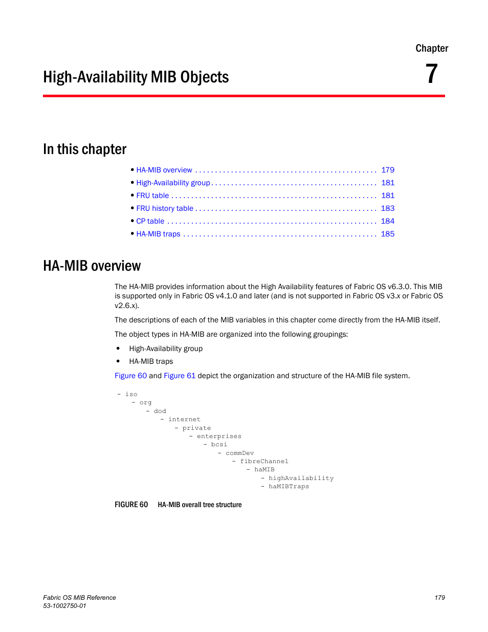 High-availability mib objects, Ha-mib overview, Chapter 7 | Chapter 7, “high-availability mib objects, Chapter | Dell POWEREDGE M1000E User Manual | Page 199 / 370