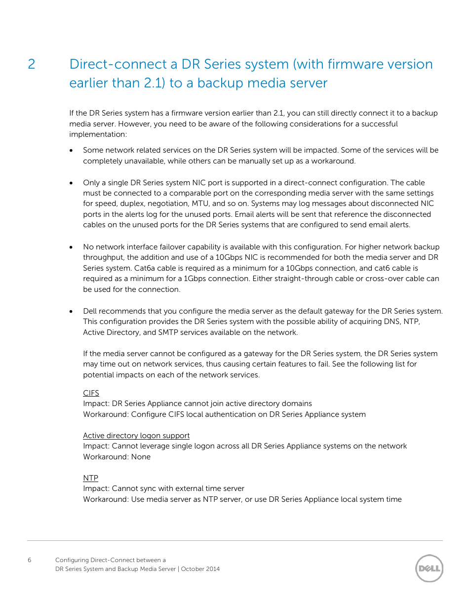 Dell PowerVault DR6000 User Manual | Page 6 / 7