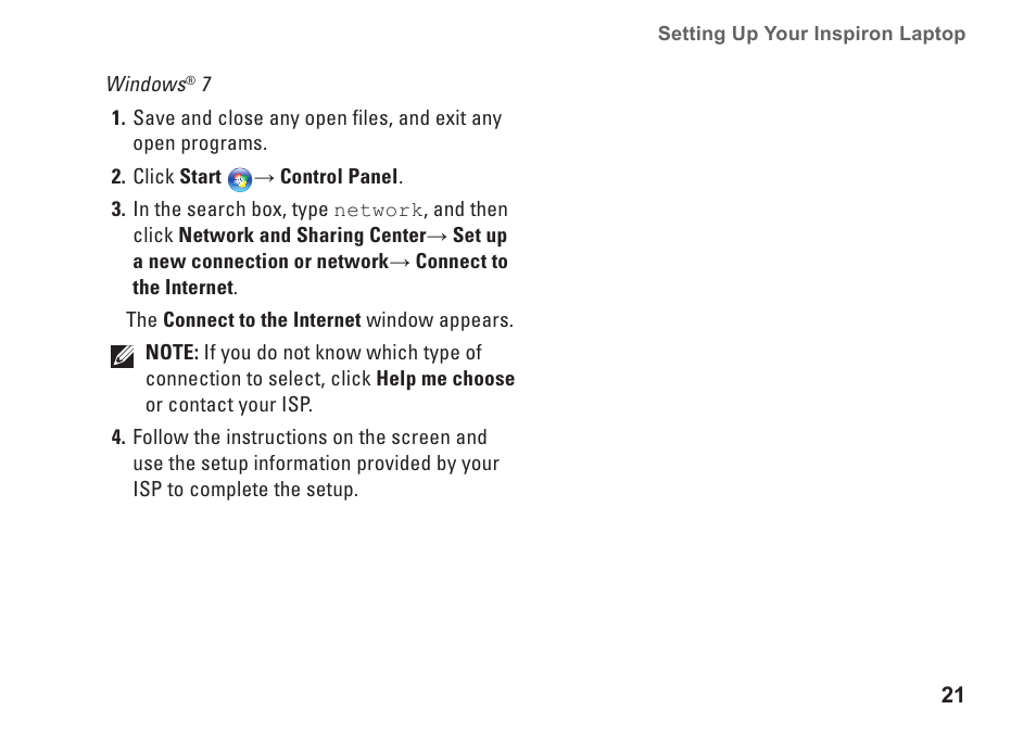 Dell Inspiron M501R (Early 2010) User Manual | Page 23 / 96