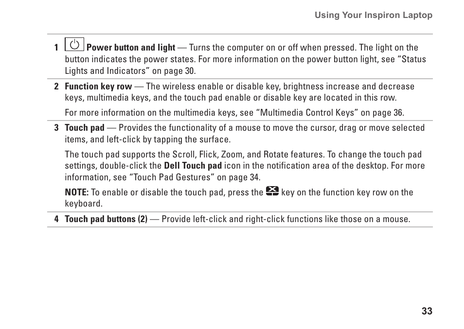 Dell Inspiron M501R (Early 2010) User Manual | Page 35 / 96