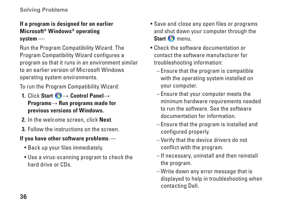 Dell Inspiron Mini 10v (1018, Mid 2010) User Manual | Page 38 / 78