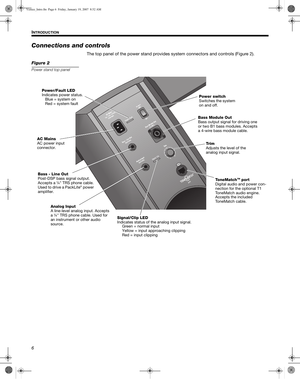 Connections and controls | Bose L1 Model II User Manual | Page 14 / 32