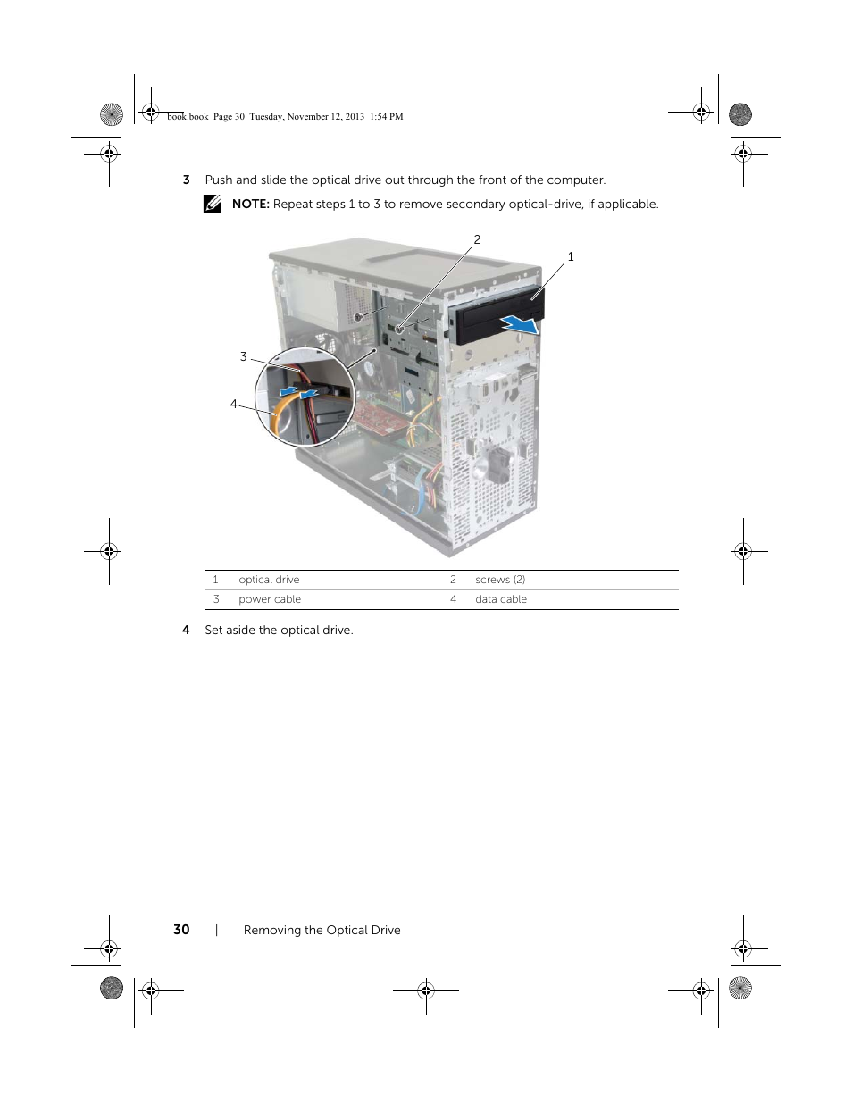 Dell Inspiron Desktop (3847, Early 2013) User Manual | Page 30 / 55