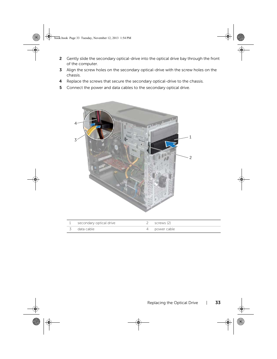 Dell Inspiron Desktop (3847, Early 2013) User Manual | Page 33 / 55