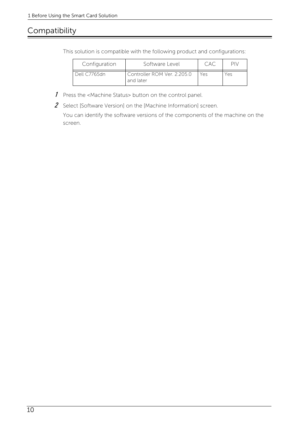 Compatibility | Dell C7765DN MFP Color Laser Printer User Manual | Page 10 / 52