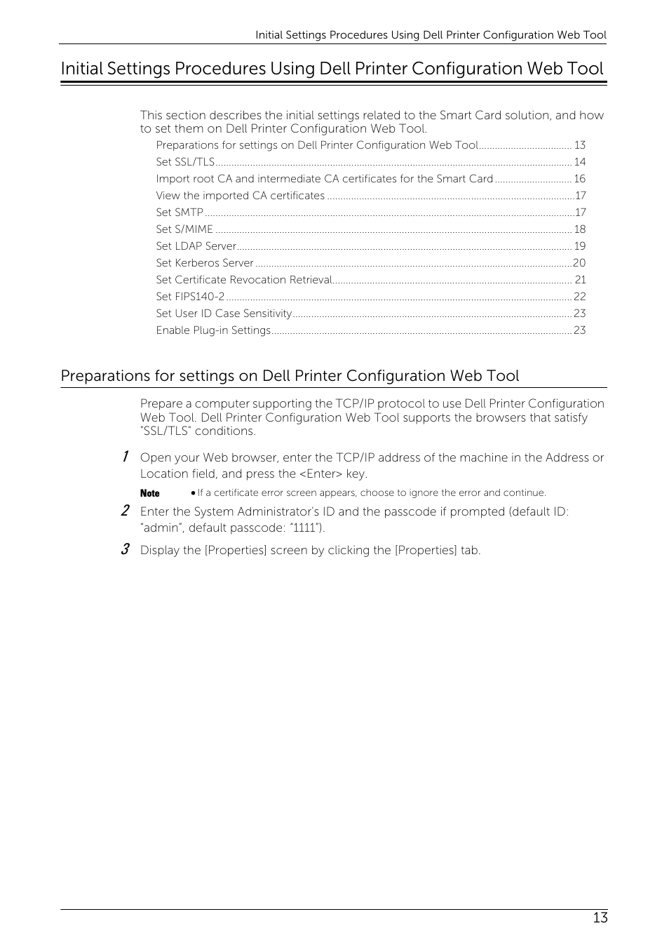 Dell C7765DN MFP Color Laser Printer User Manual | Page 13 / 52