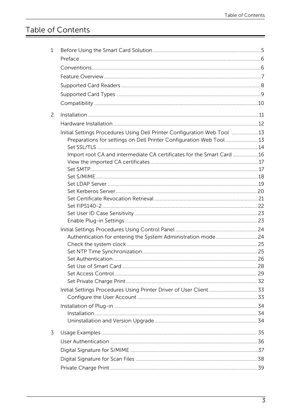 Dell C7765DN MFP Color Laser Printer User Manual | Page 3 / 52