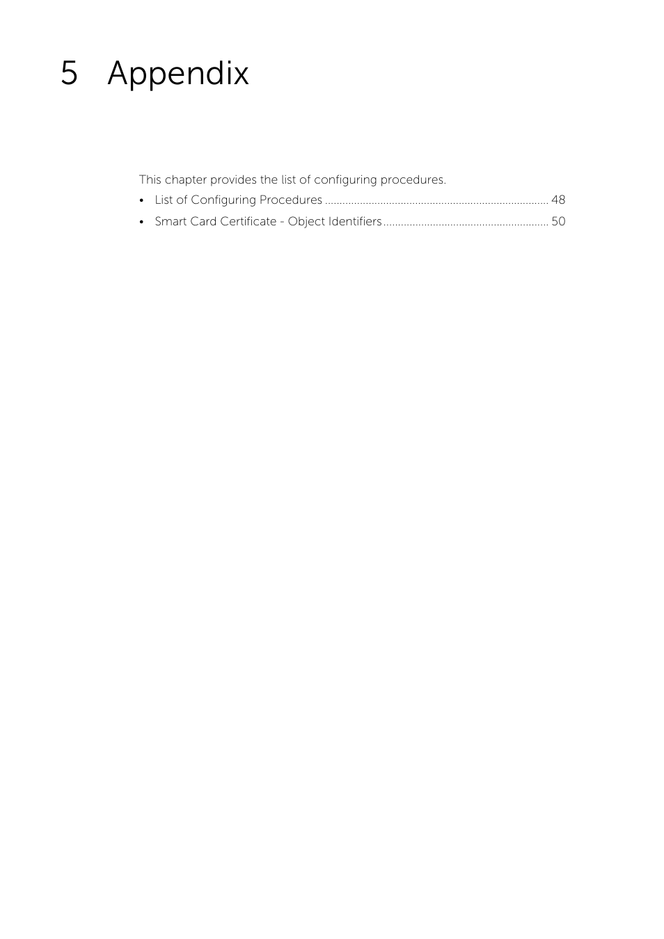 5 appendix, Appendix | Dell C7765DN MFP Color Laser Printer User Manual | Page 47 / 52