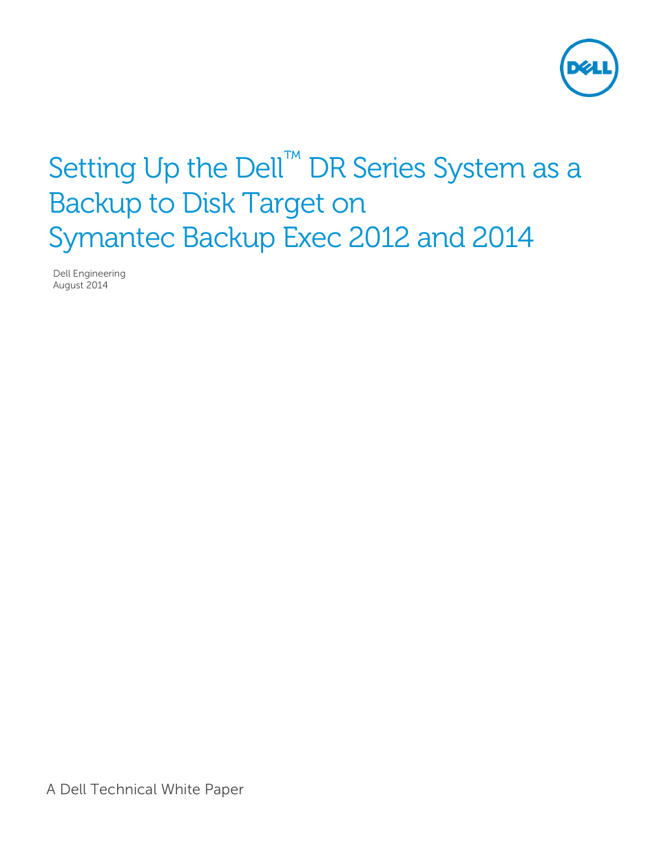 Dell PowerVault DR4100 User Manual | 33 pages
