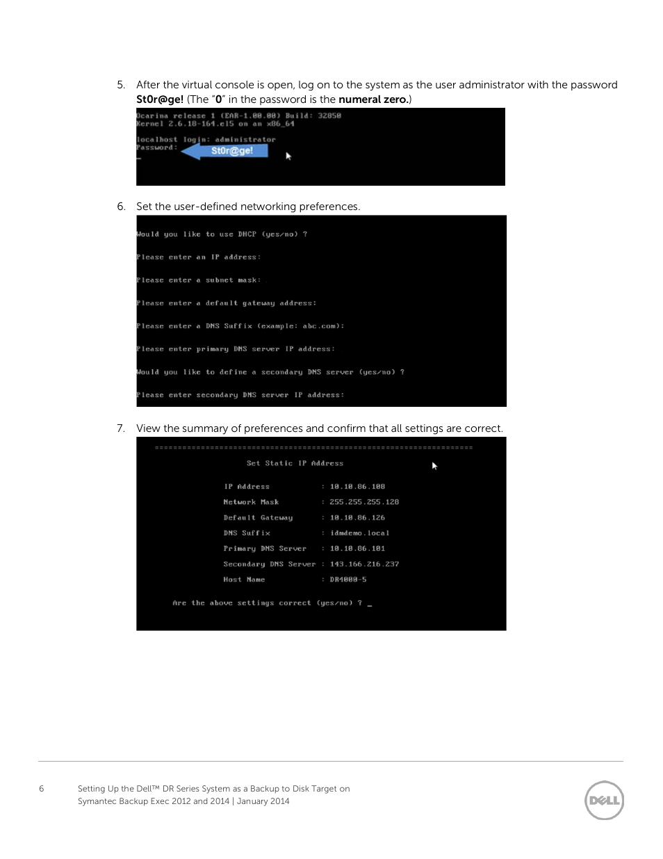 Dell PowerVault DR4100 User Manual | Page 6 / 33