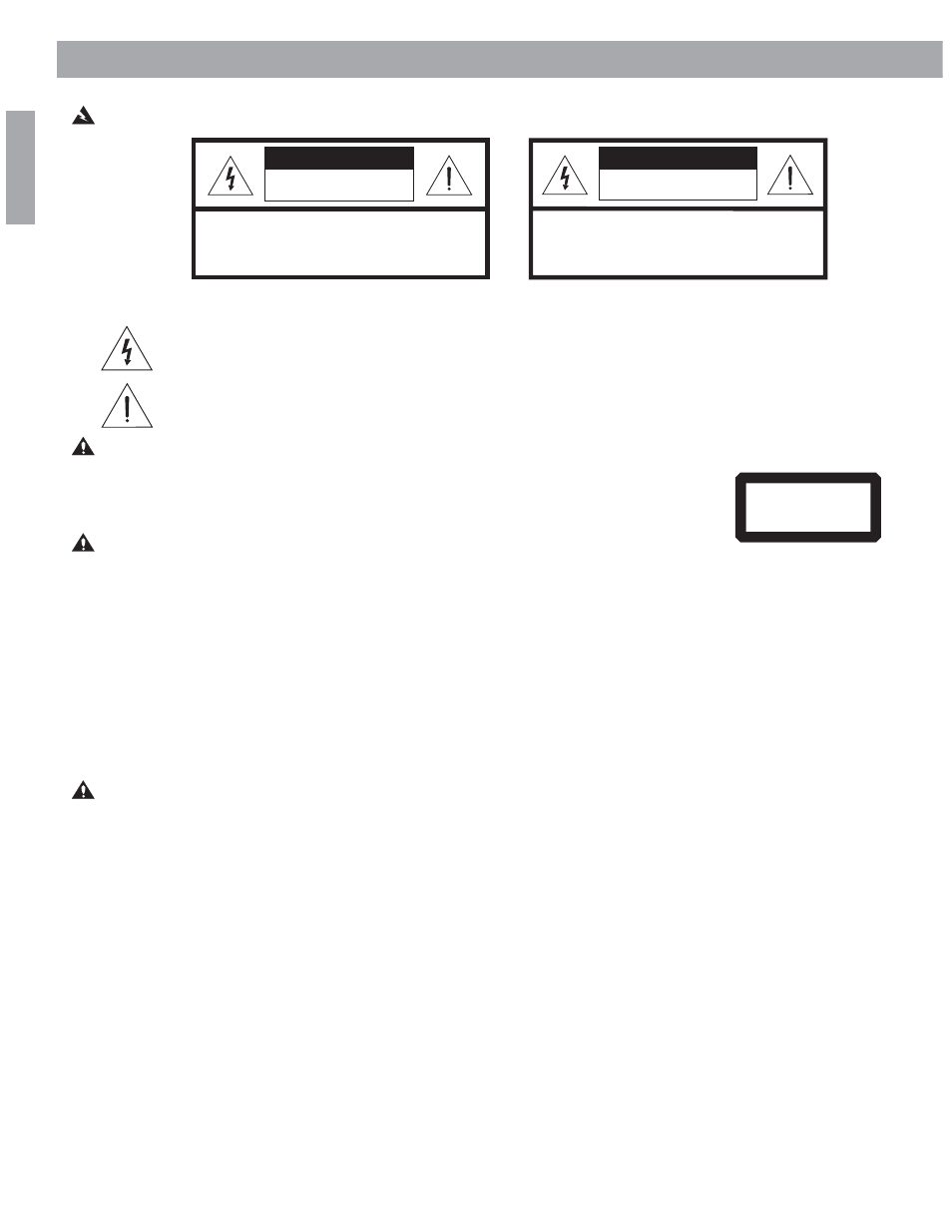 Safety information, English | Bose Lifestyle 18 User Manual | Page 2 / 46
