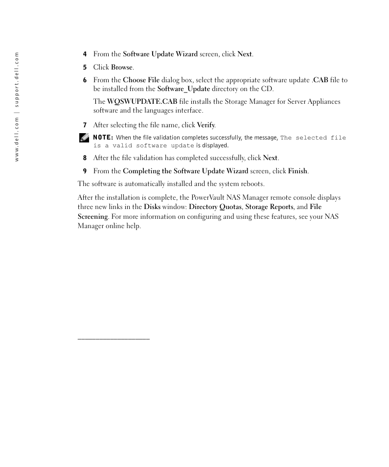 Dell PowerVault 715N (Rackmount NAS Appliance) User Manual | Page 2 / 4