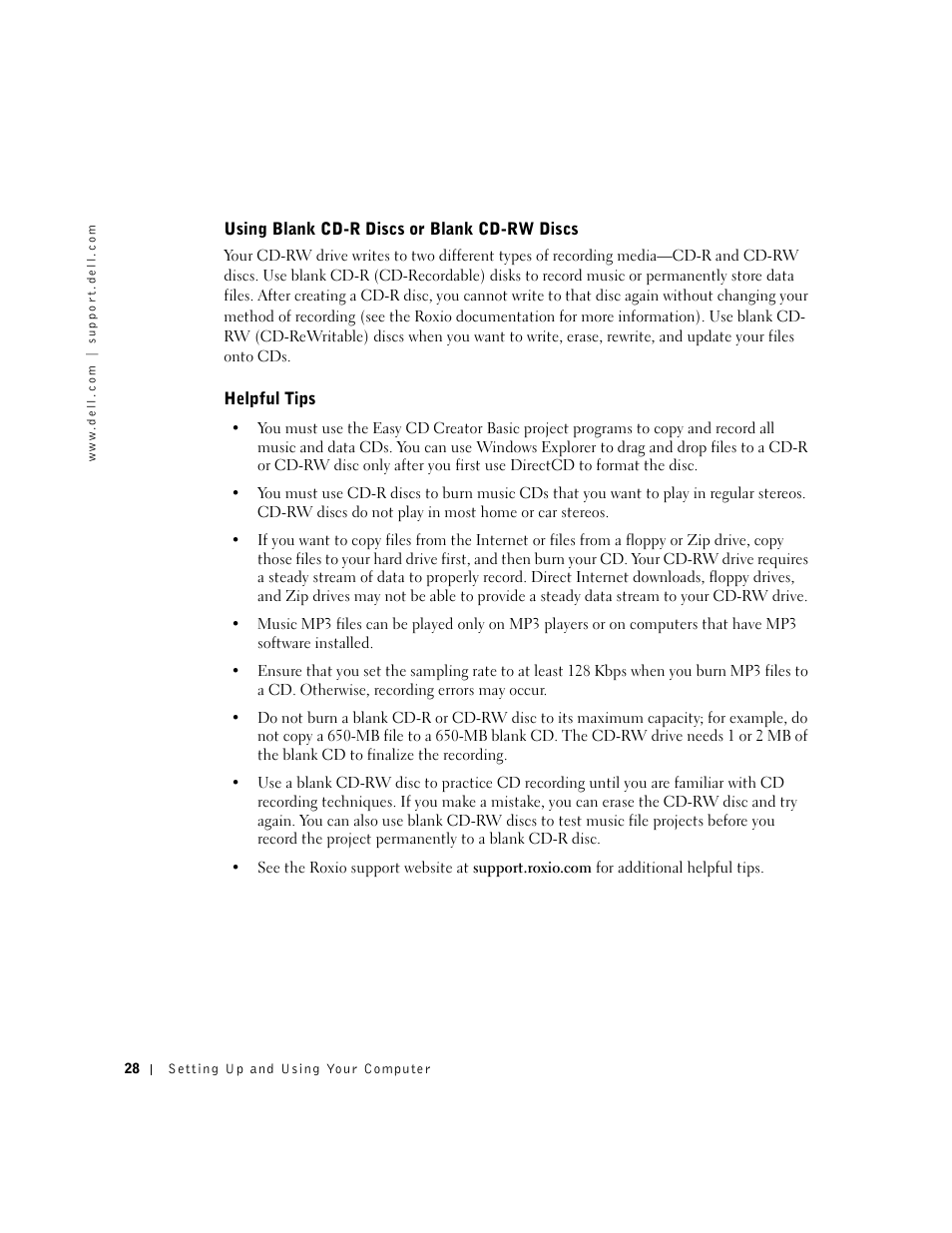 Dell Dimension 2350 User Manual | Page 28 / 136
