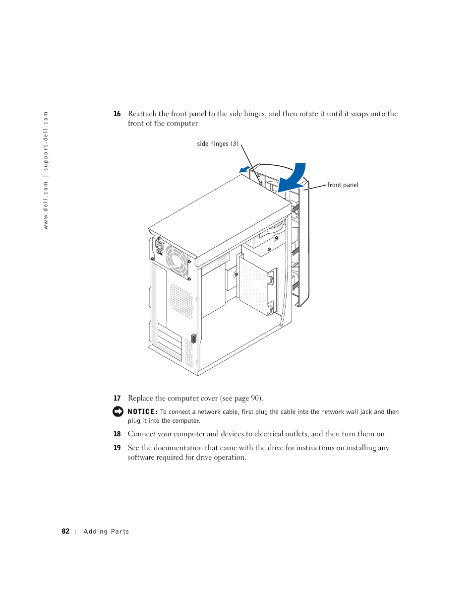 Dell Dimension 2350 User Manual | Page 82 / 136