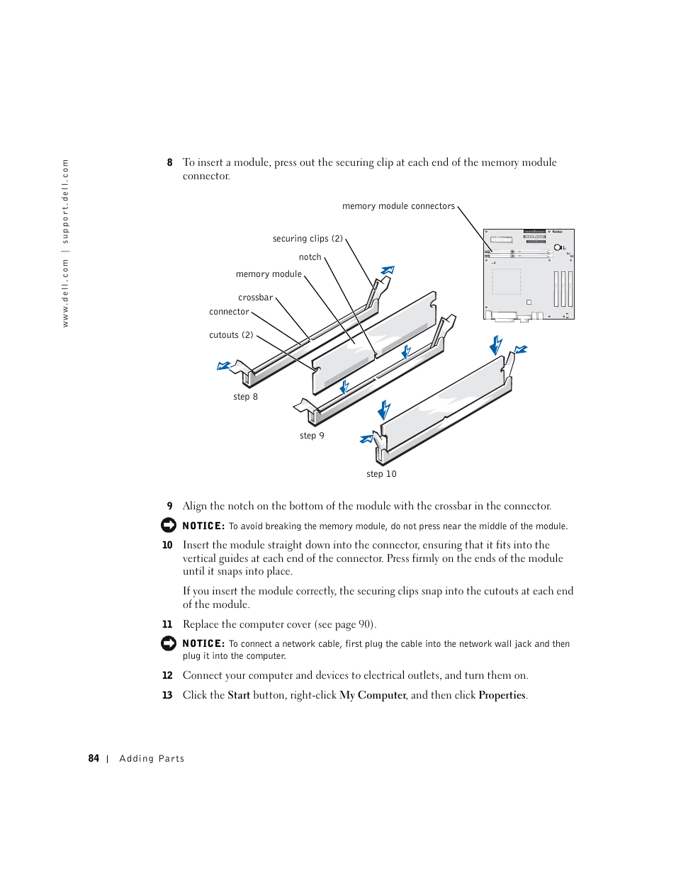Dell Dimension 2350 User Manual | Page 84 / 136