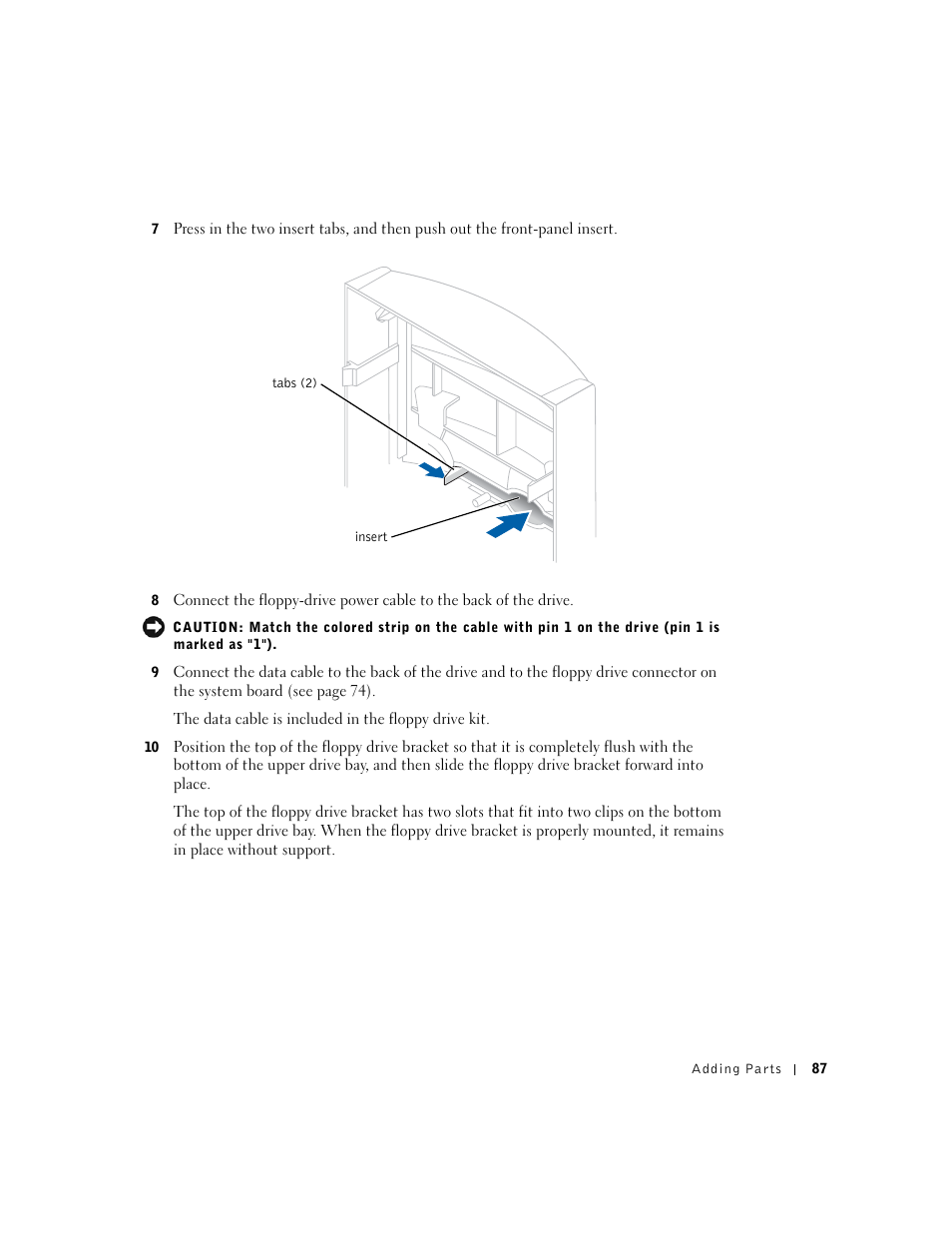 Dell Dimension 2350 User Manual | Page 87 / 136