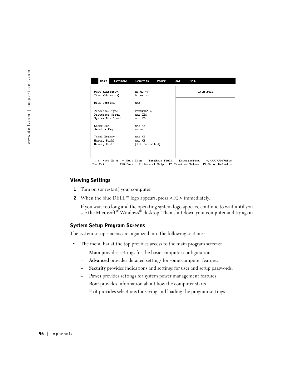 Dell Dimension 2350 User Manual | Page 96 / 136