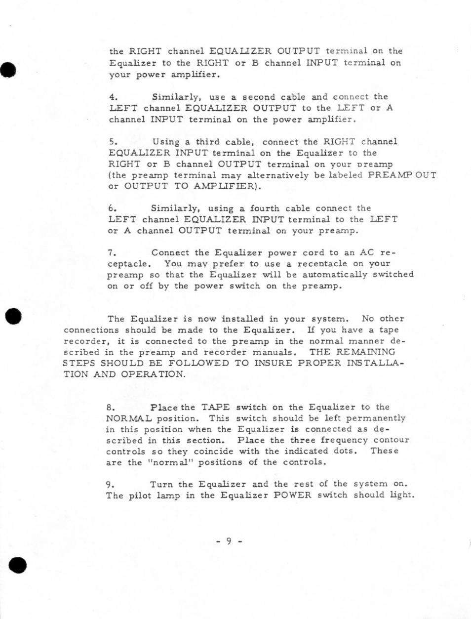 Bose 901 User Manual | Page 10 / 15