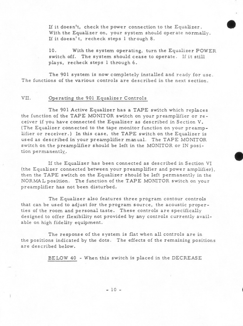 Bose 901 User Manual | Page 11 / 15