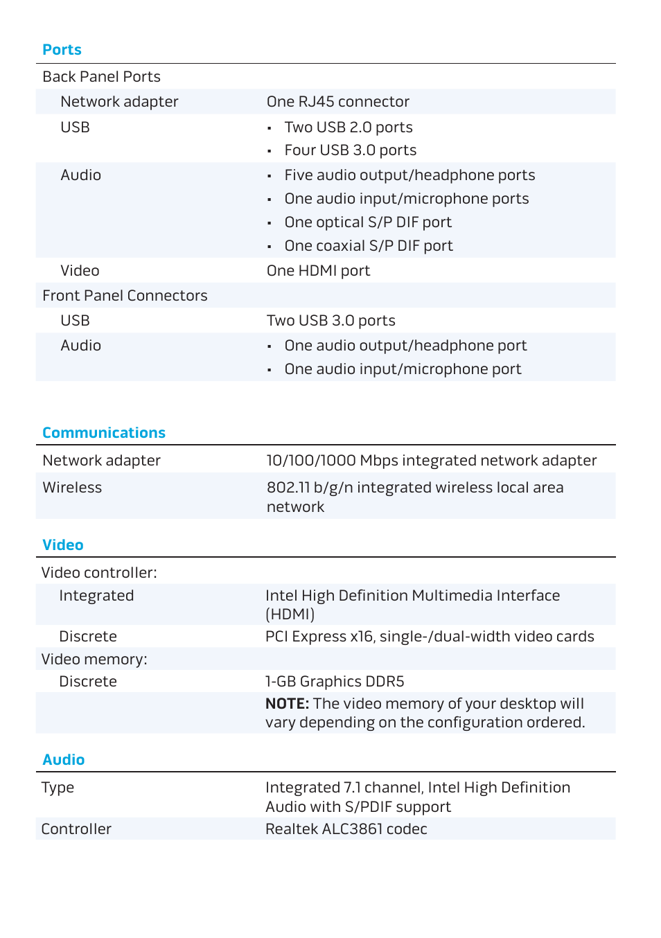 Dell Alienware X51 R2 (Early 2013) User Manual | Page 3 / 4