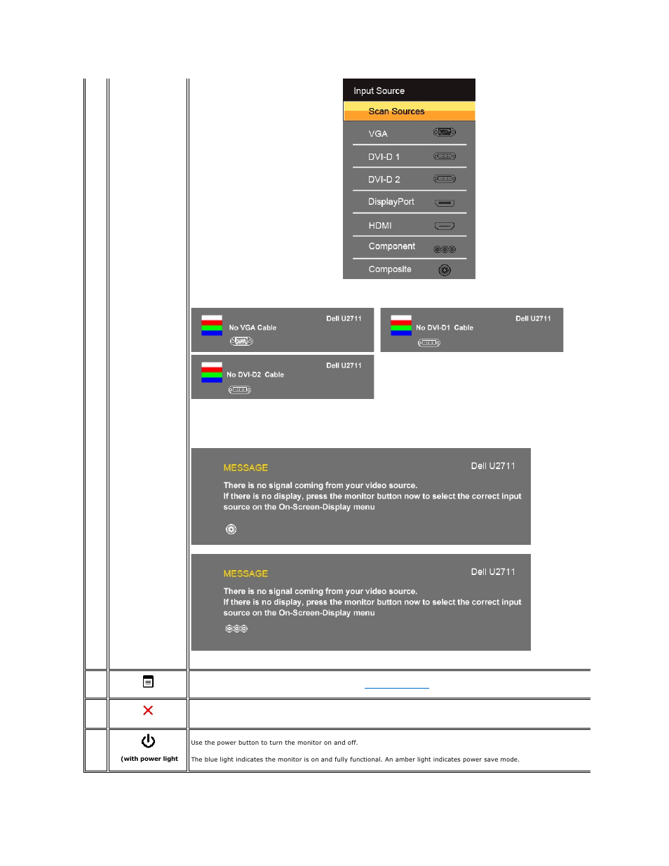 Dell U2711 Monitor User Manual | Page 19 / 43