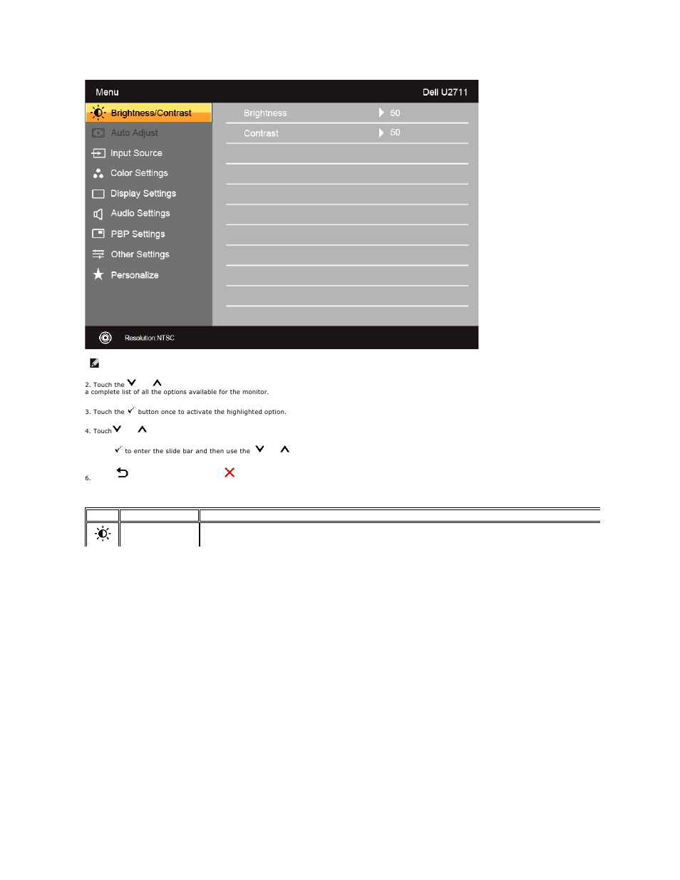 Dell U2711 Monitor User Manual | Page 21 / 43