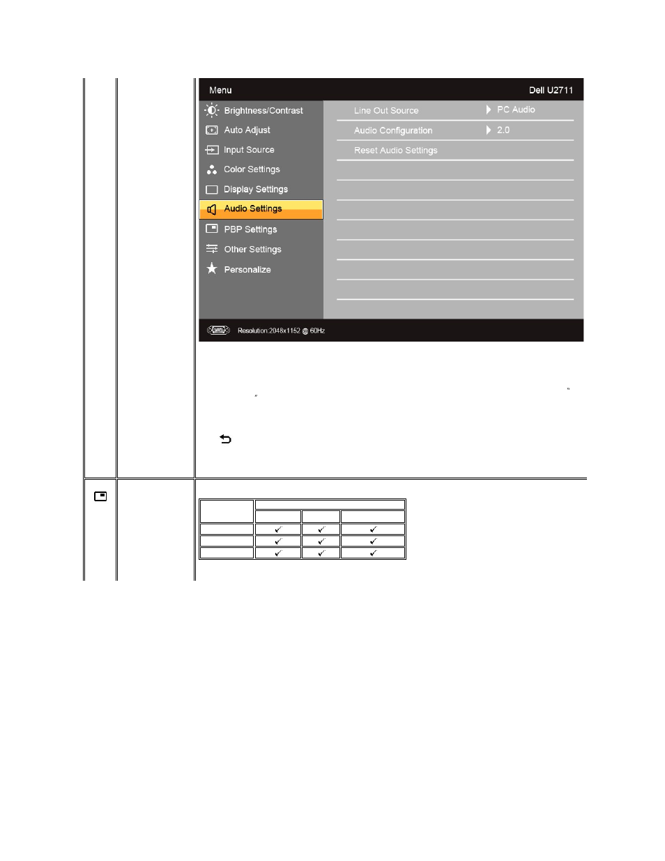 Dell U2711 Monitor User Manual | Page 27 / 43