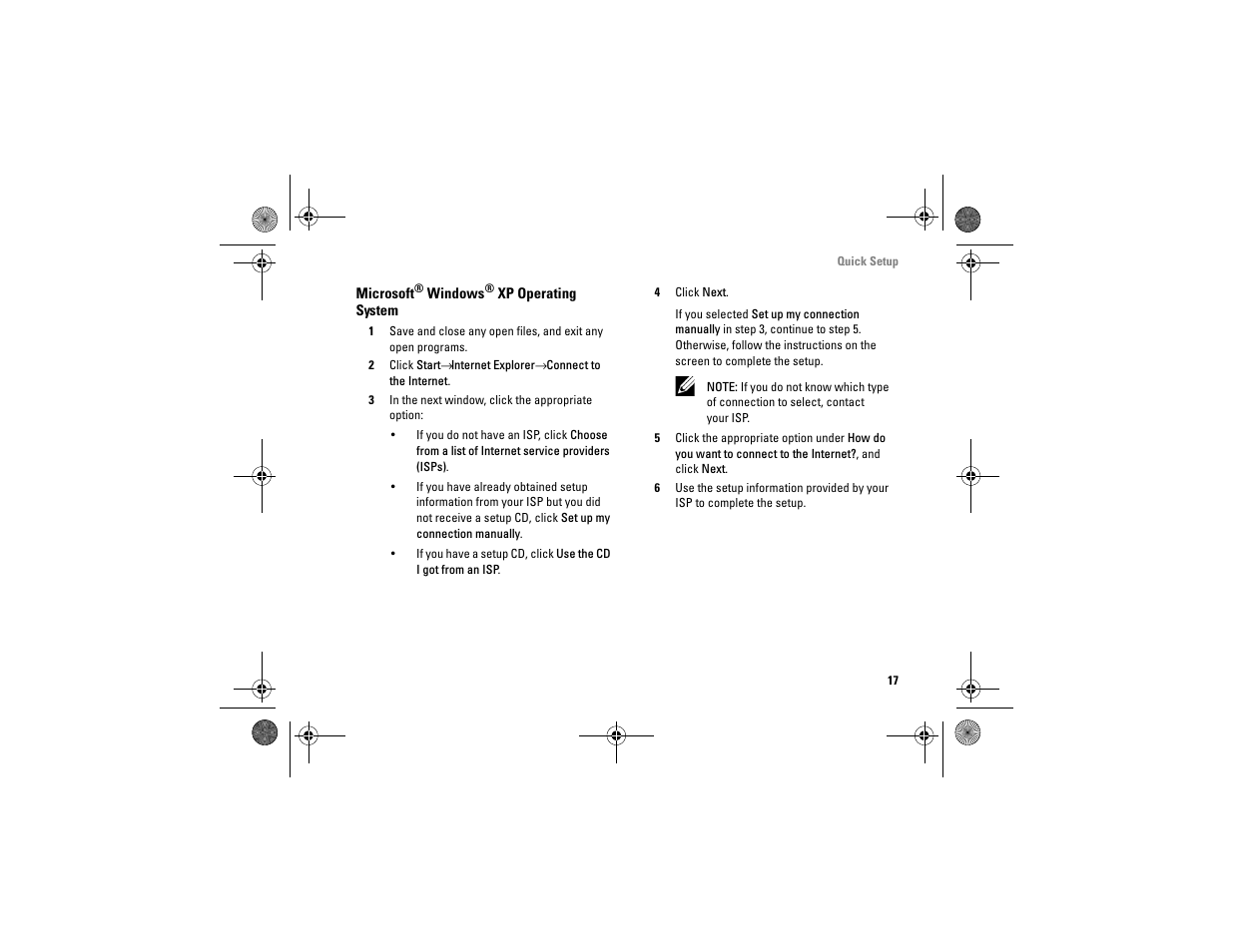 3 in the next window, click the appropriate option, 4 click next | Dell Vostro A90 (Late 2008) User Manual | Page 17 / 60