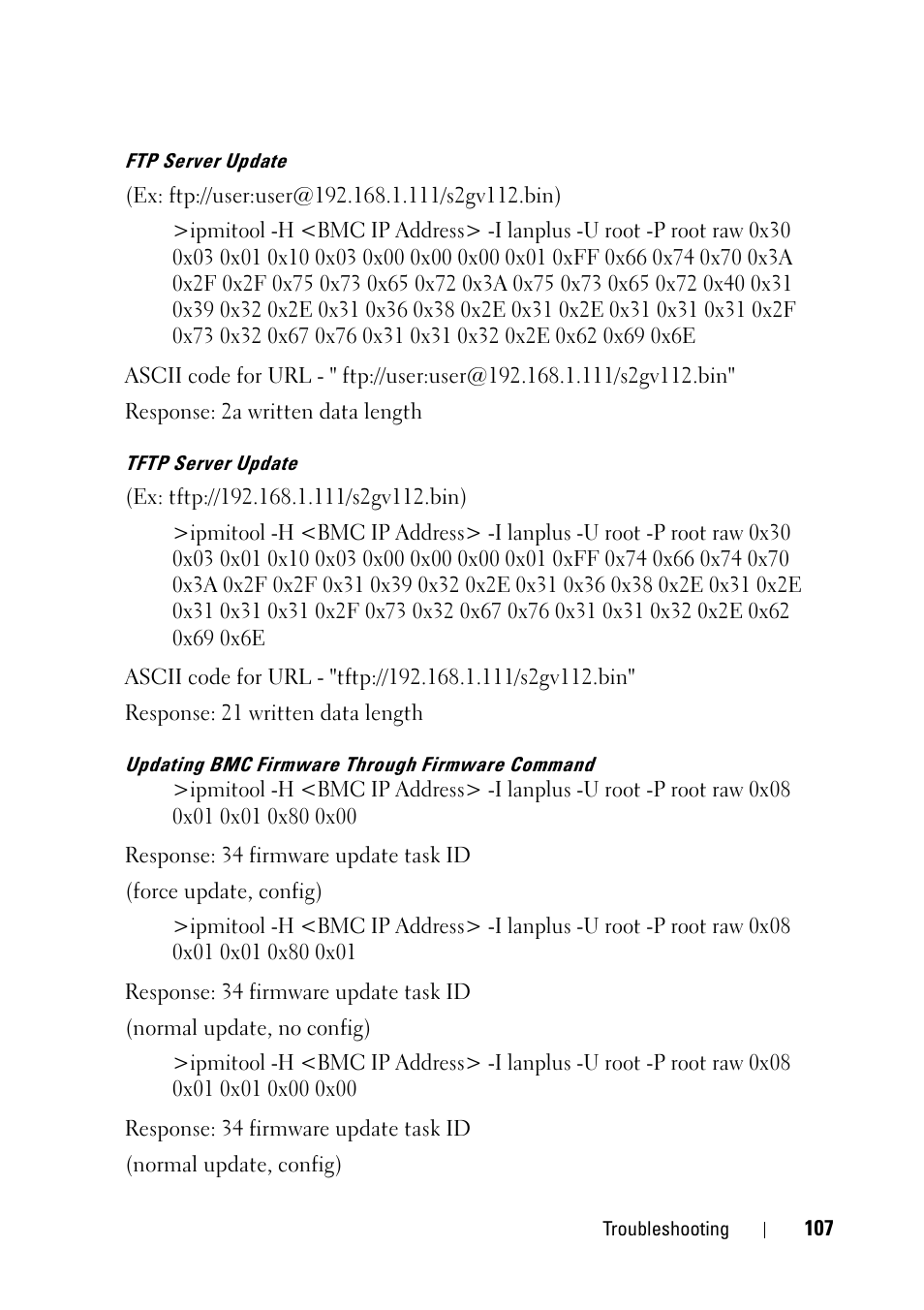Dell PowerEdge C5220 User Manual | Page 107 / 124