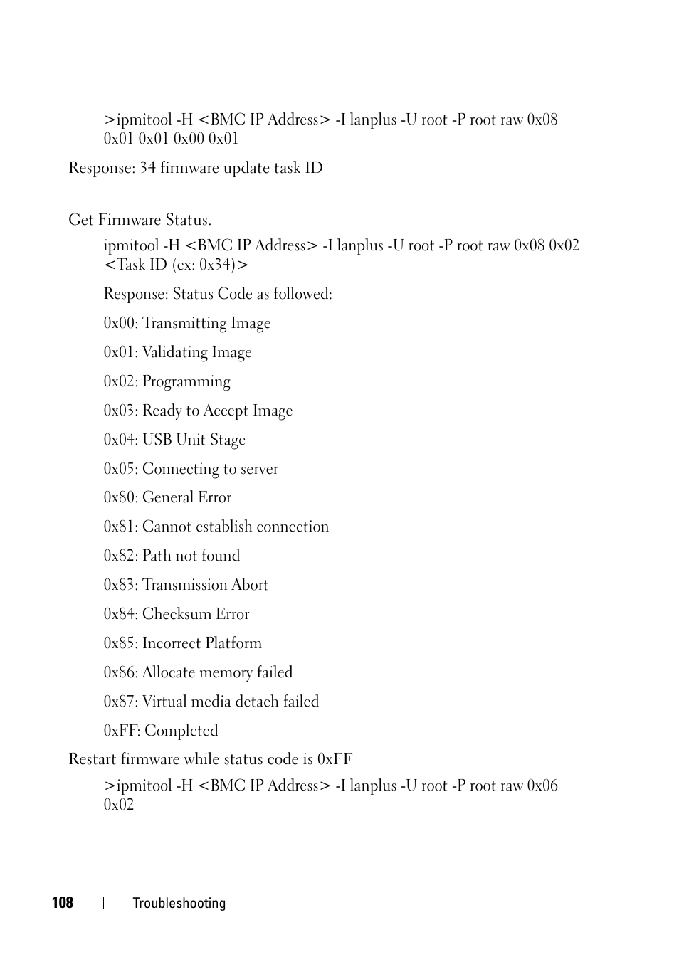 Dell PowerEdge C5220 User Manual | Page 108 / 124