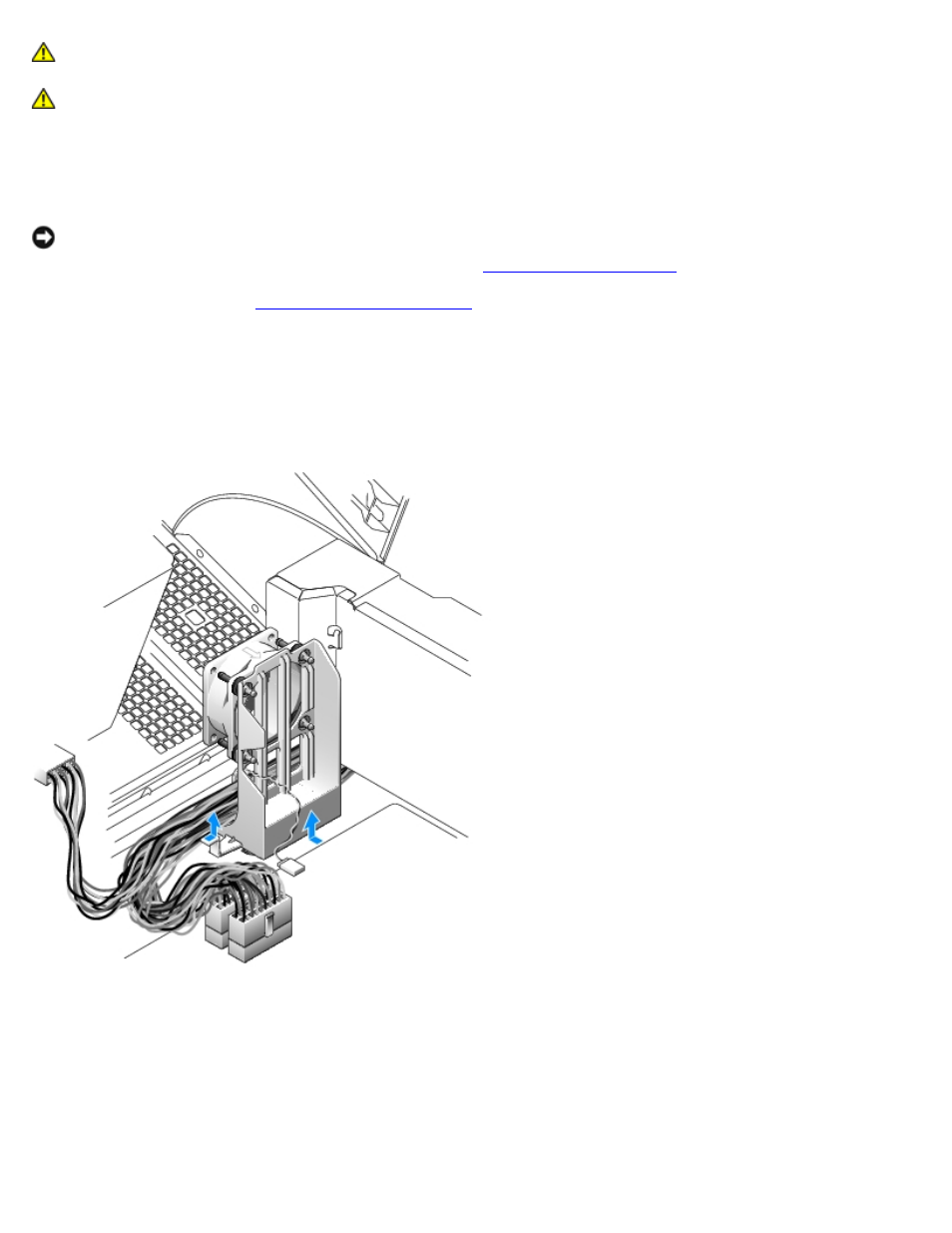 Removing the power supply | Dell Precision 670 User Manual | Page 126 / 200