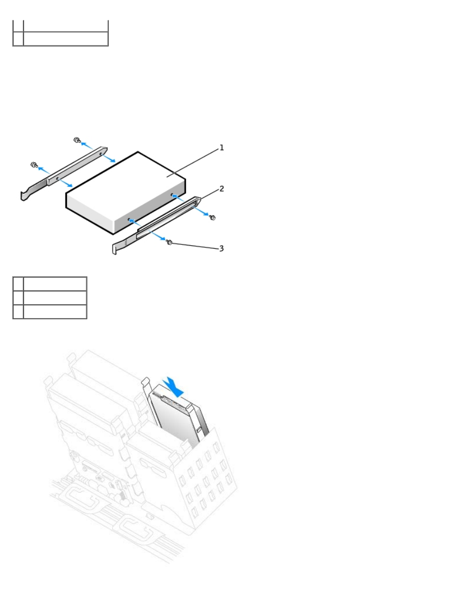 Installing a floppy drive | Dell Precision 670 User Manual | Page 91 / 200