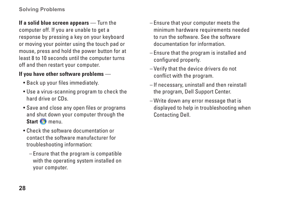 Dell Inspiron 1210 (Late 2008) User Manual | Page 30 / 62