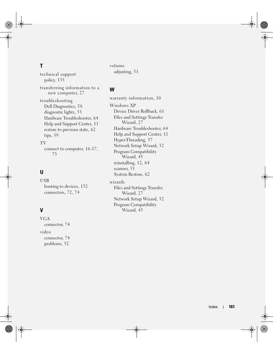 Dell XPS/Dimension XPS Gen 5 User Manual | Page 161 / 162